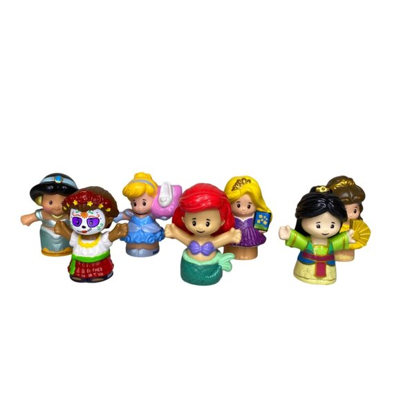 Fisher-Price Other - Fisher-Price Little People Disney Princess Figures Set Of 7 Durable Plastic